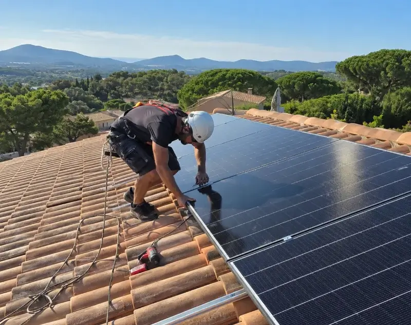 Installateur panneaux solaires Montournais — pose photovoltaïque sur toiture